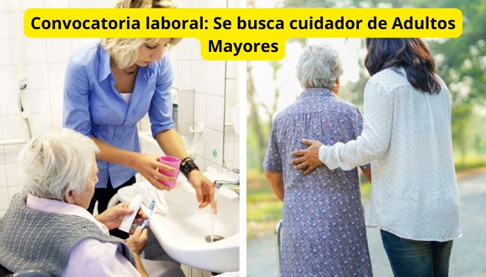 Cuidador de adultos mayores